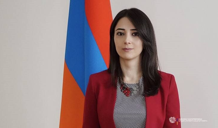 Прессекретарят на арменското външно министерство Ани Бадалян