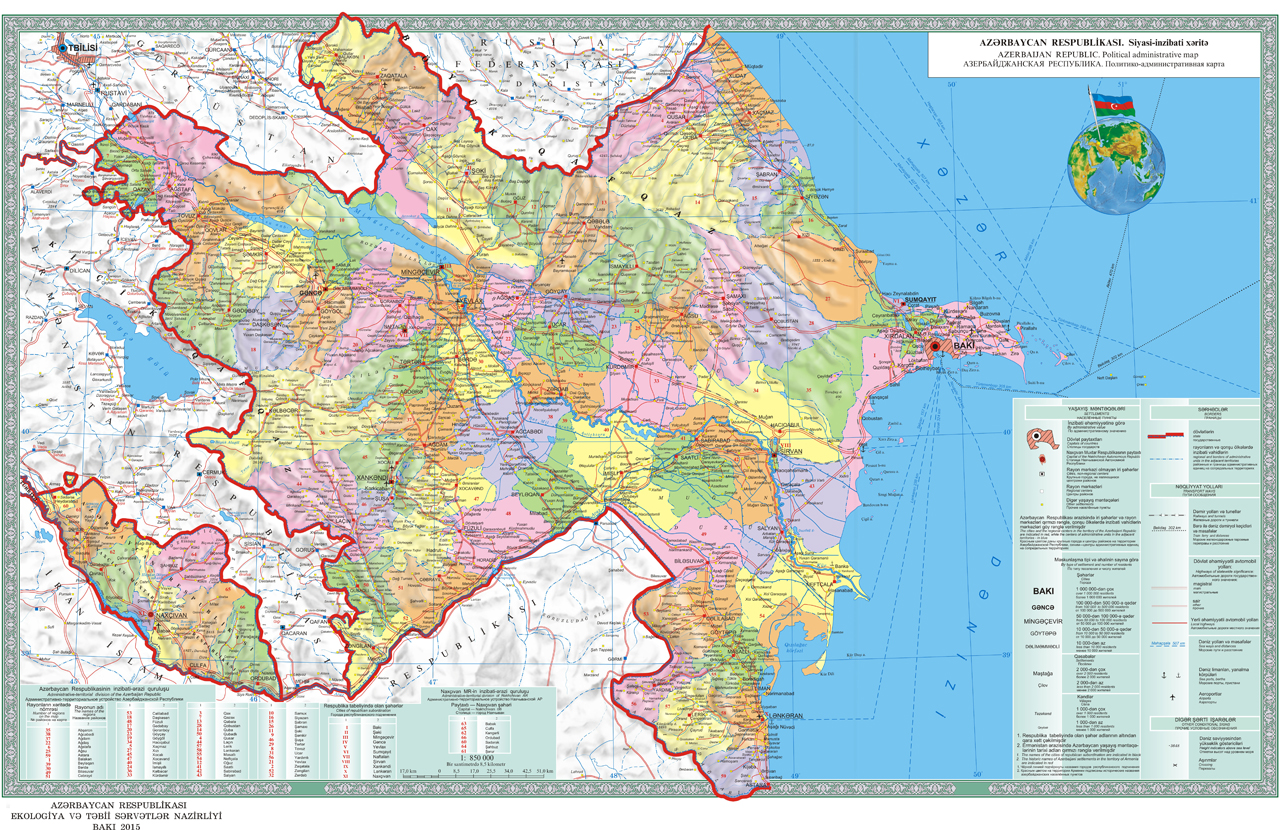 Azǝrbaycan Respublikası-Ekologiya vǝ tebii sǝrvǝtlǝr nazirliyi-Bakı 2015