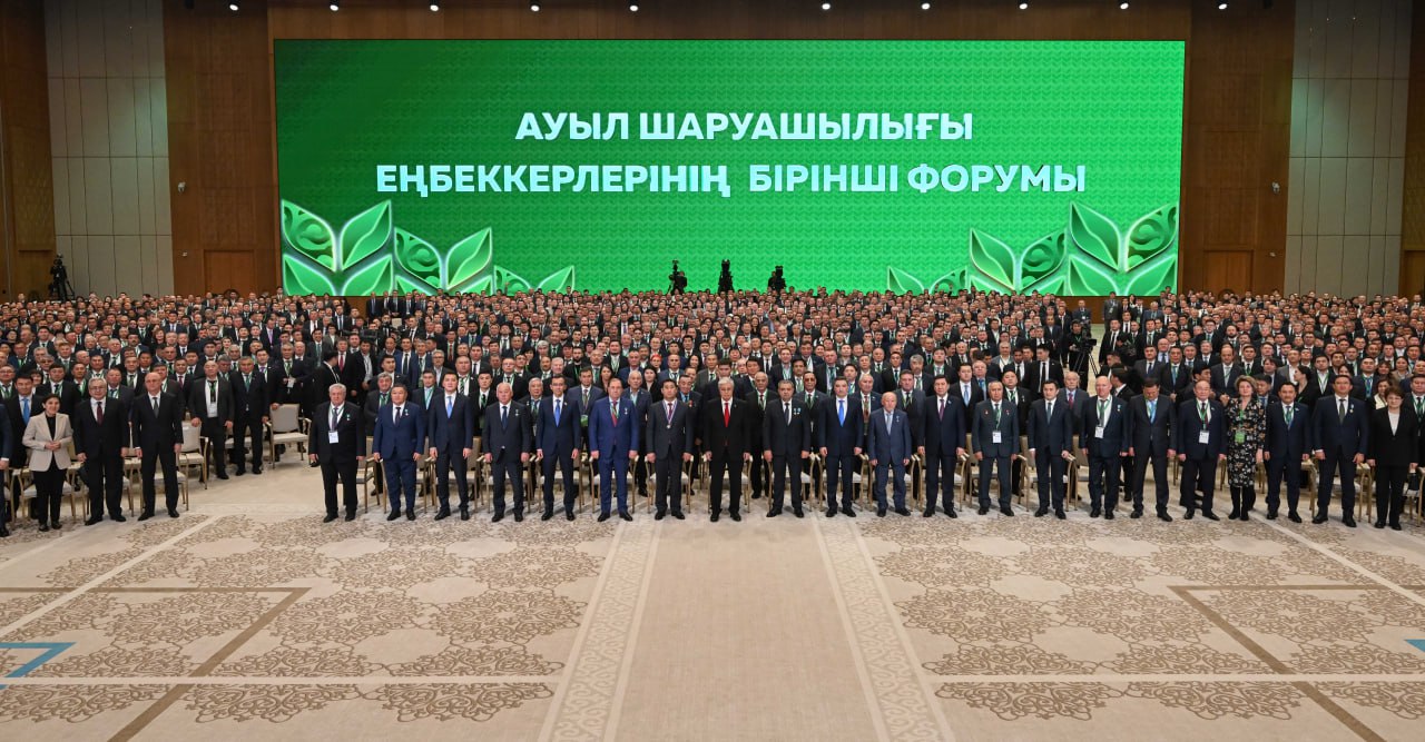 At the First Forum of Agricultural Workers the President of Kazakhstan Kassym Jomart Tokayev touched on important aspects of agriculture