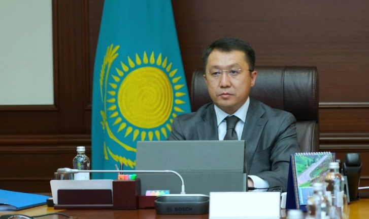 Kazakhstan's Minister of Transport Marat Karabaev 