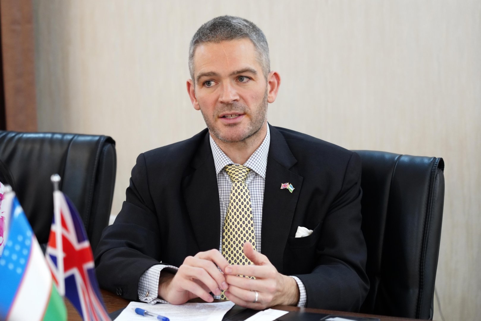 The Ambassador of the UK to Uzbekistan Timothy Smart