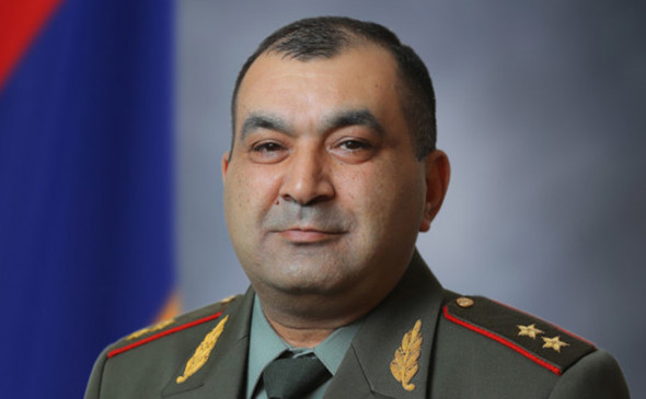 Former Deputy Chief of the General Staff of the Armenian Armed Forces, Lieutenant General Tiran Khachatryan 