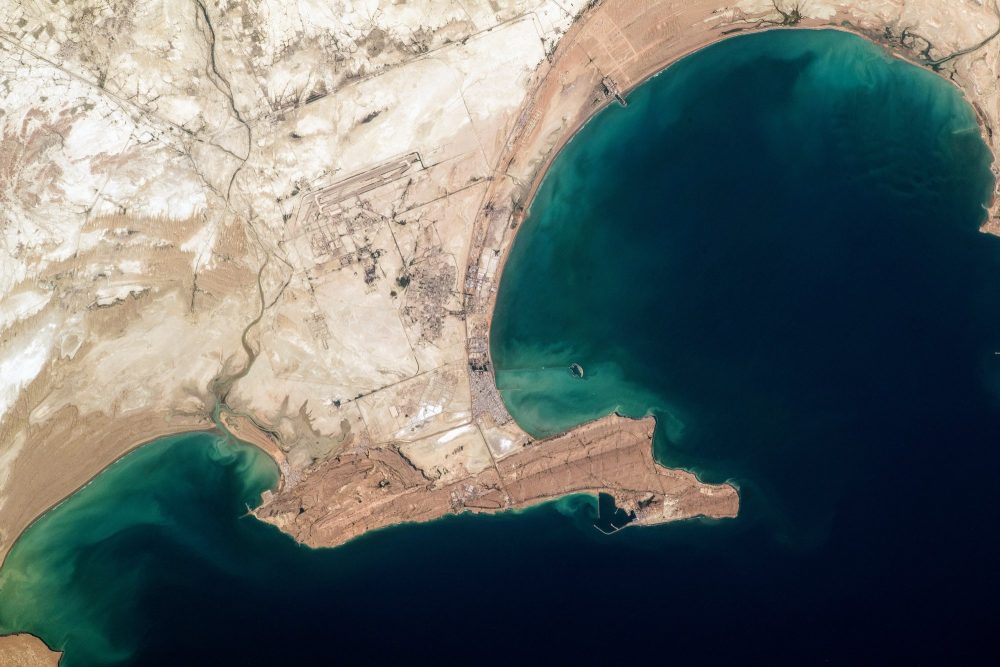 Makran coast - NASA image