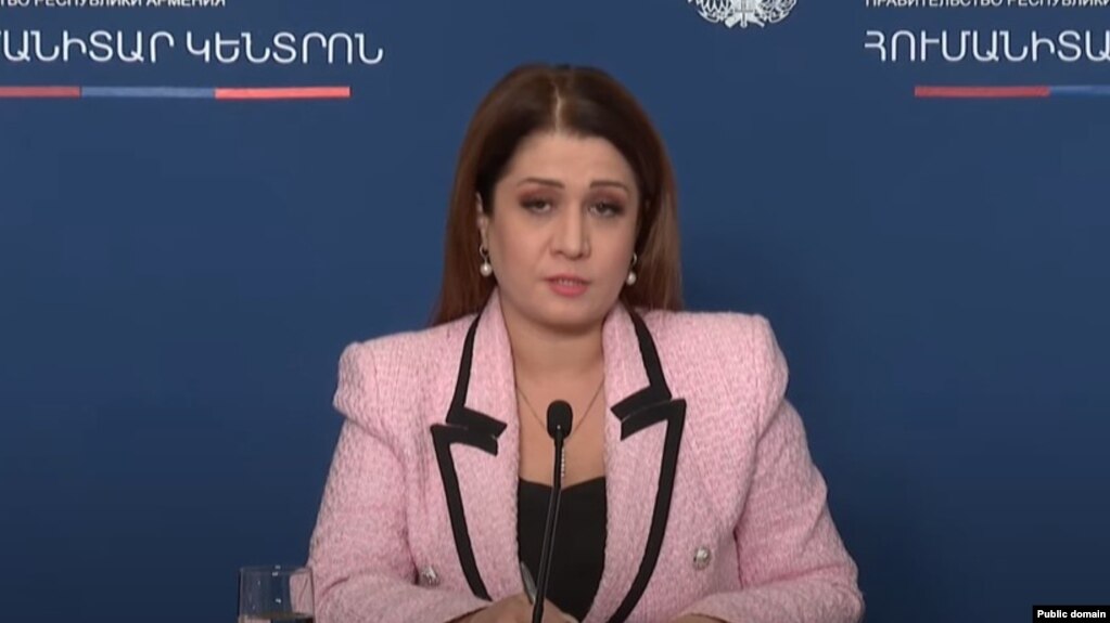 Spokesperson of the Armenian Prime Minister Nazeli Baghdasaryan