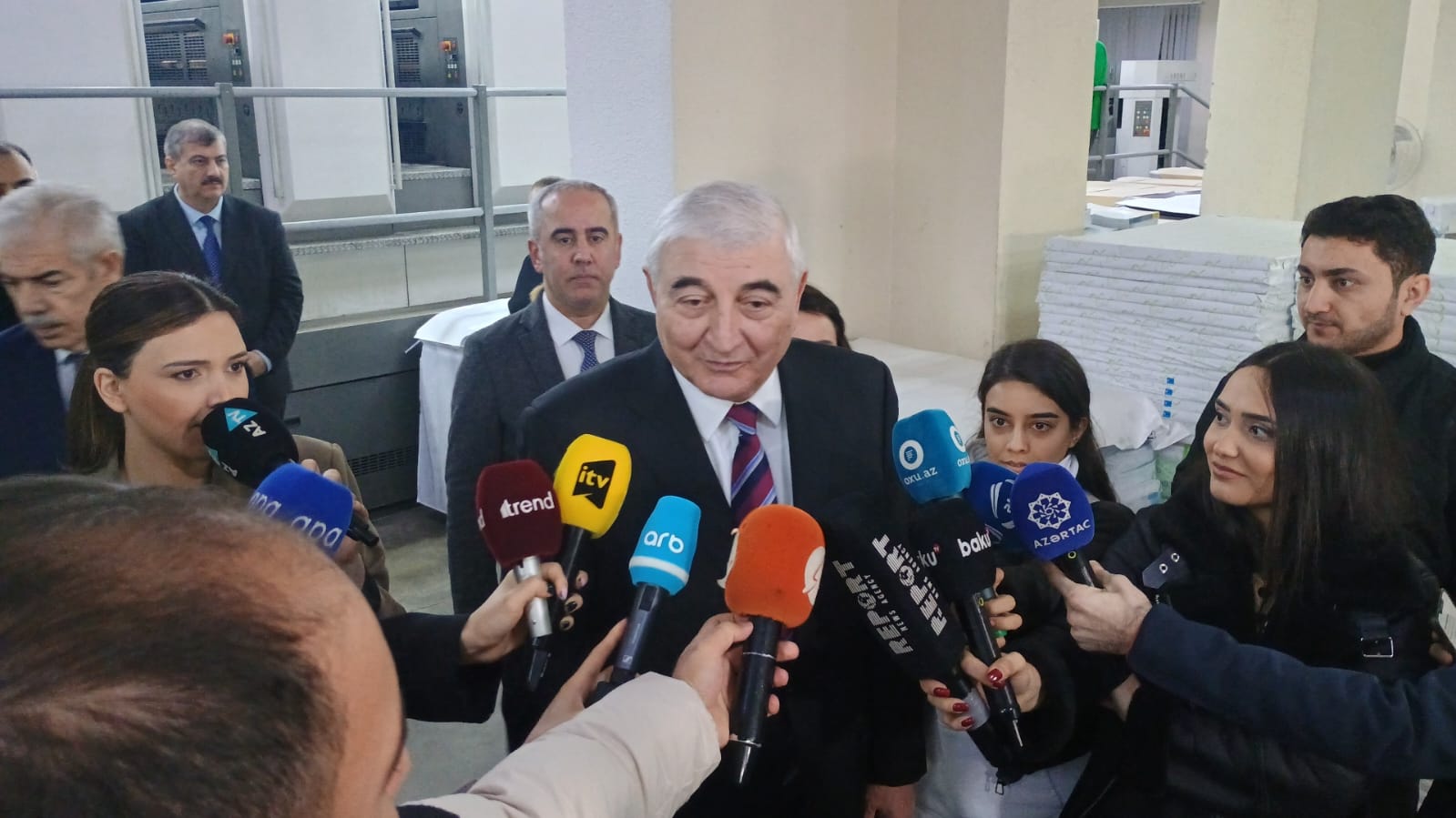 Chairperson of the Central Election Commission of Azerbaijan Mazahir Panahov 