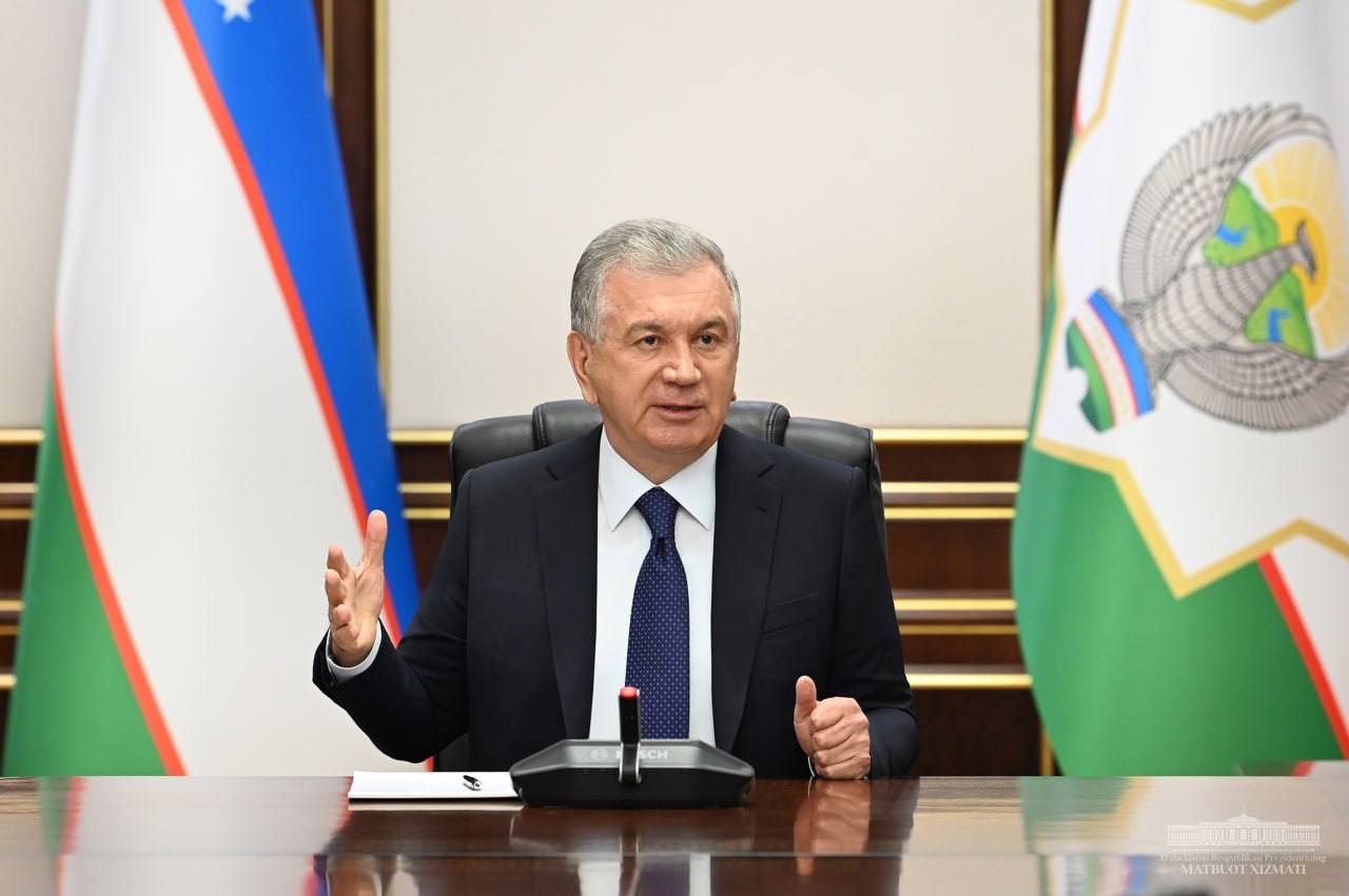 President of Uzbekistan Shavkat Mirziyoyev 