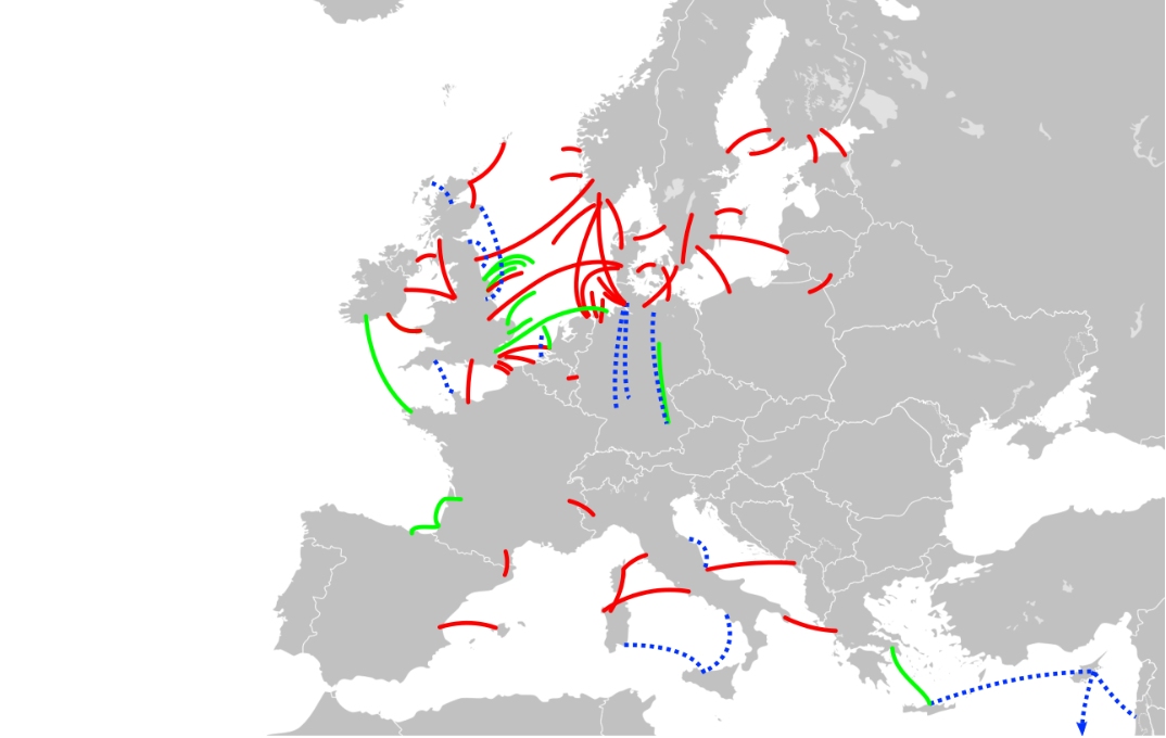 HVDC - High Voltage Direct Current connections in Europe