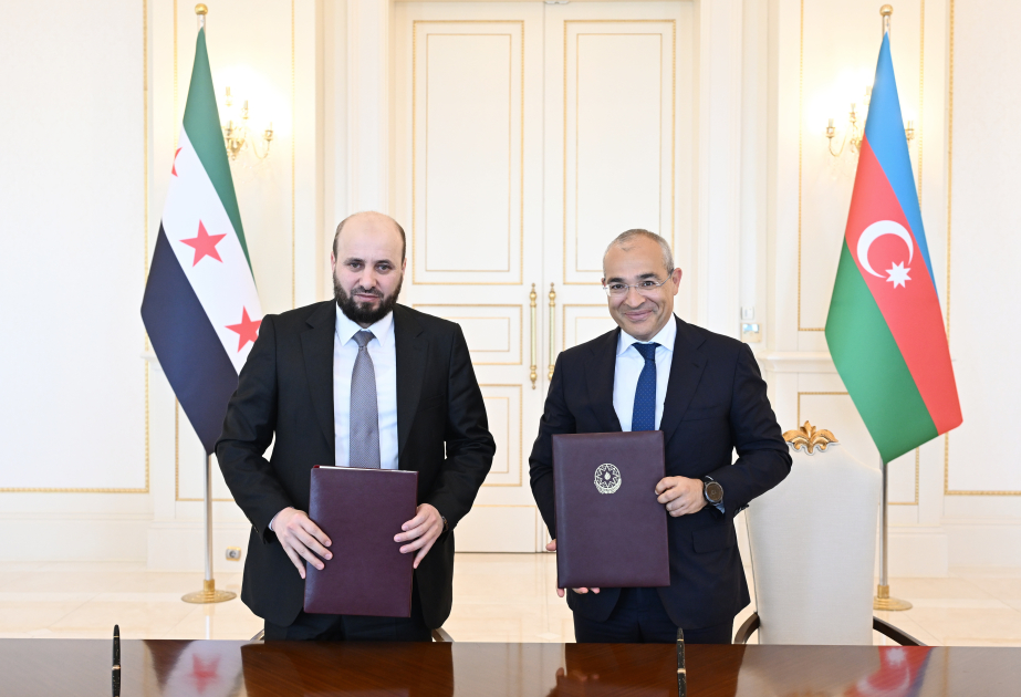 Memorandum of understanding Azerbaijan - Syria