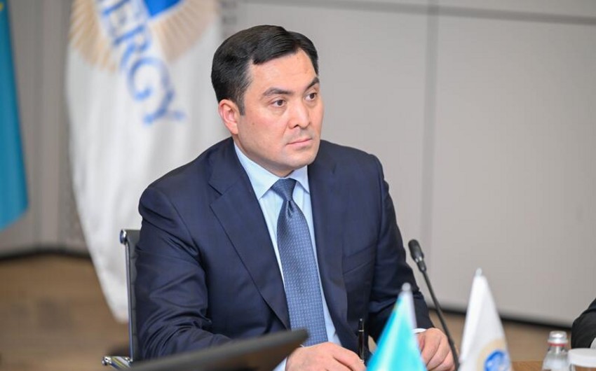 Minister of Energy of Kazakhstan Erlan Akkenzhenov