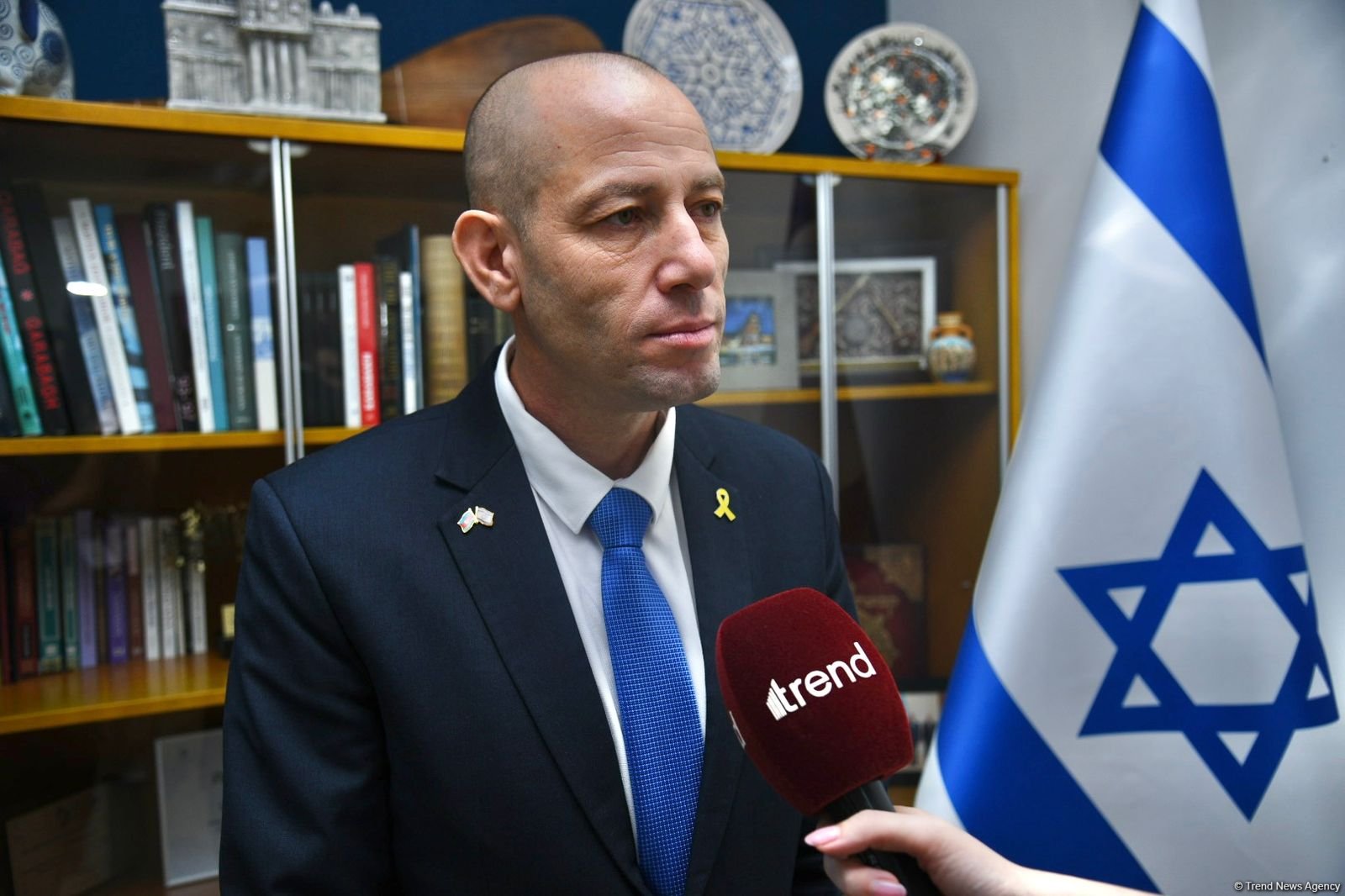 Israels Ambassador Extraordinary and Plenipotentiary to Azerbaijan Ronen Krausz 
