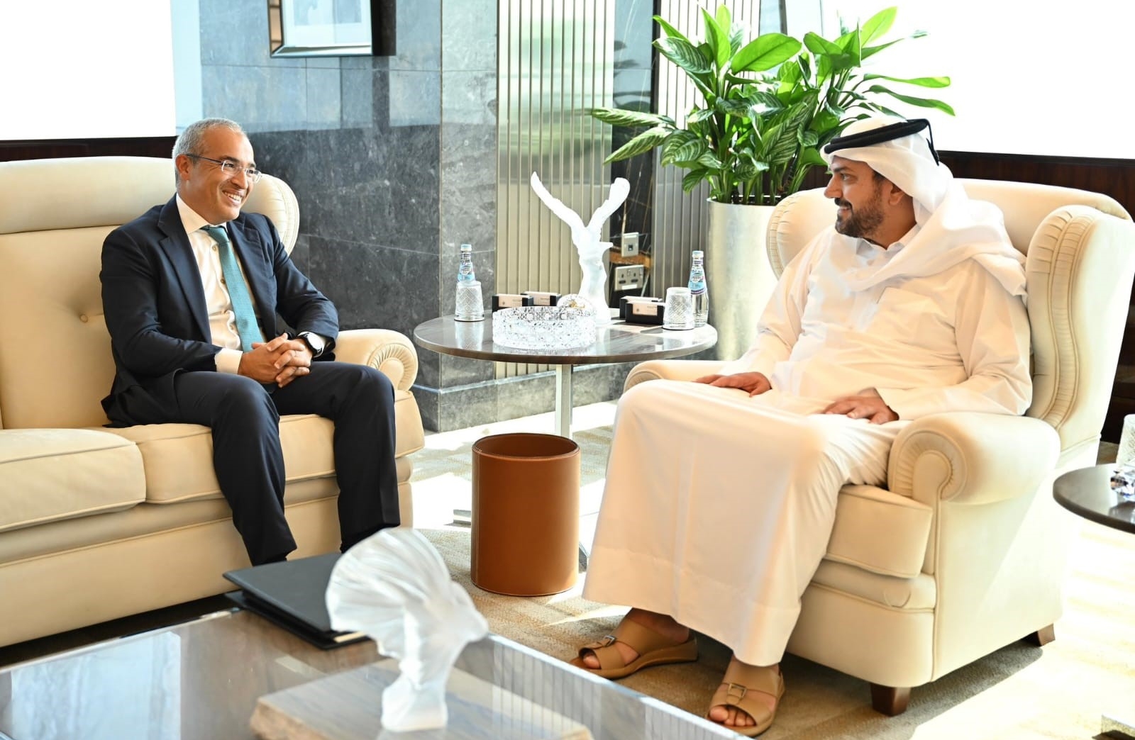 Mikayil Jabbarov met with Ramez Al-Khayyat, President and Group CEO of Power International Holding
