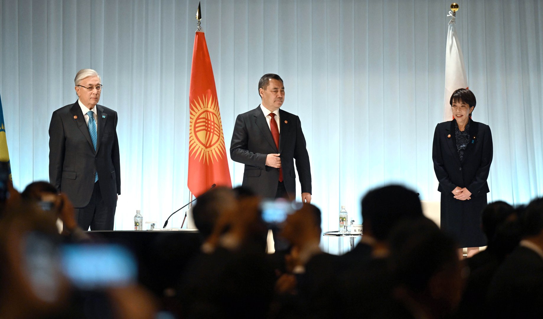 President of the Kyrgyz Republic Sadyr Japarov took part in the ceremony announcing bilateral documents following the Business Forum of the „Central Asia plus Japan“ Dialogue (CA+JAD)