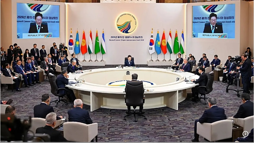 Leaders meeting in Seou - Central Asia and South Korea